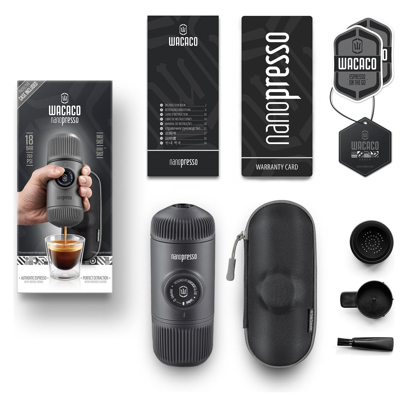 Wacaco Nanopresso, Schwarz (4897066230078)