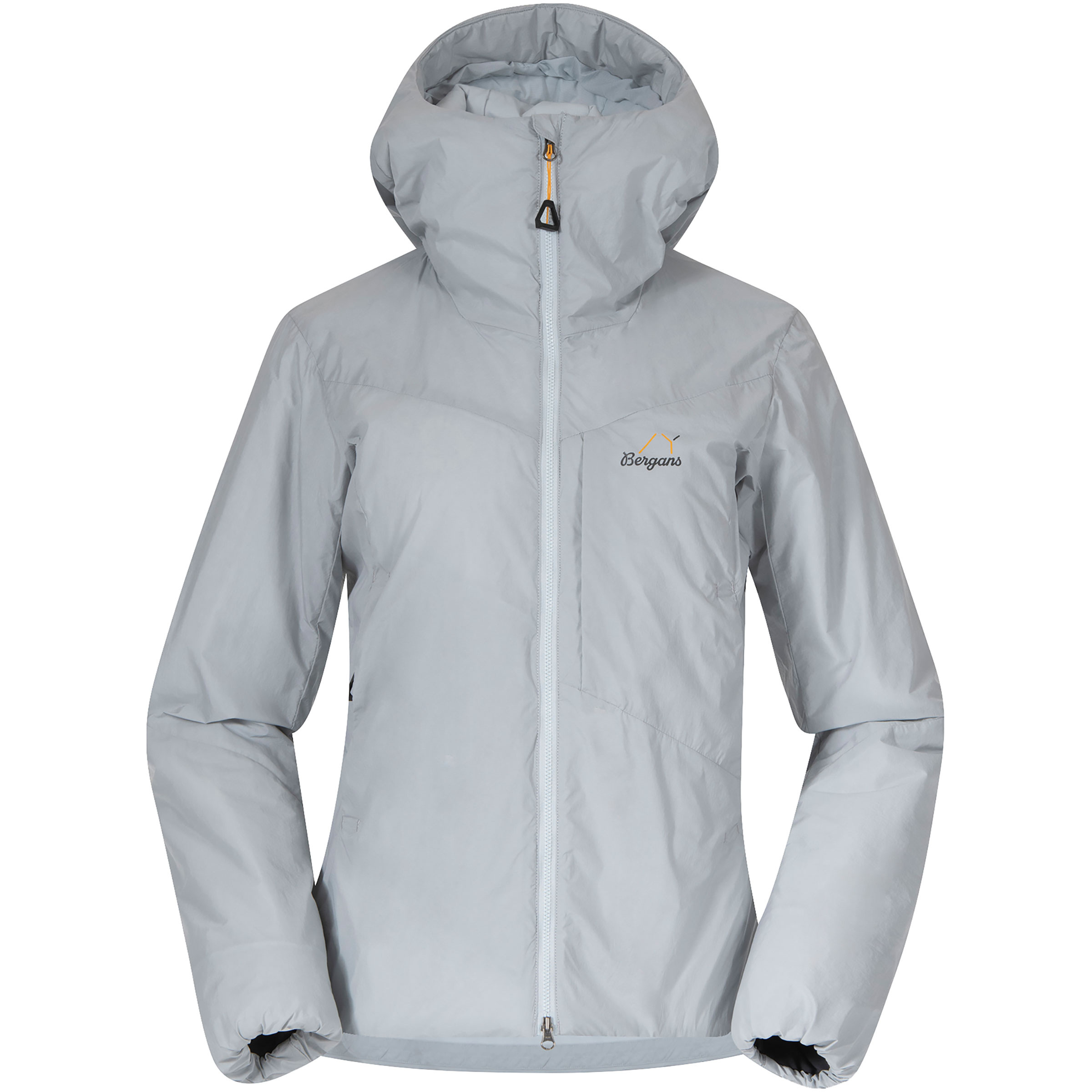 Bergans Y MountainLine Insulated Windbreaker Damen Isolationsjacke grau Größe XXS Bergsteigen | Alpinklettern Wasserabweisend Wasserabweisend
