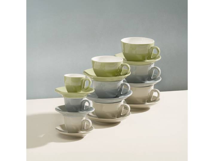 home24 Cappuccino-kopje Snug Ø 11cm grijs