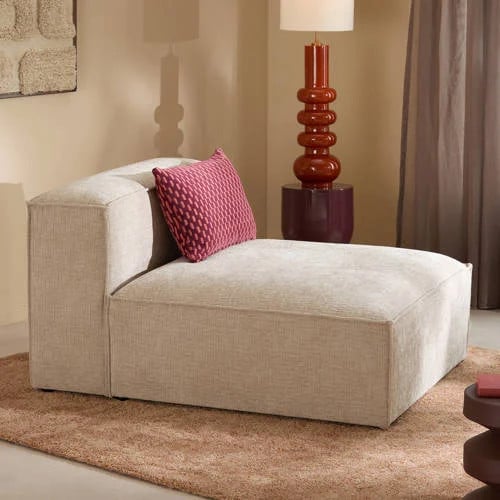 NOUS Living Igor moderne hoekbank - beige