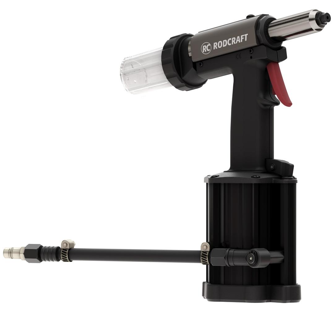 Rodcraft Druckluft-Blindnietgerät RC6738, 12600 N, 3-5 mm