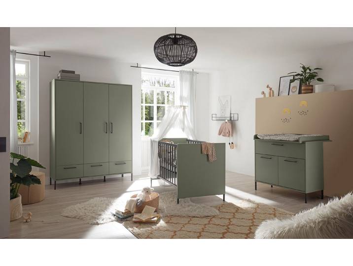 möbel-direkt.de Babyzimmer-Komplettset Kinderzimmer Set Ole