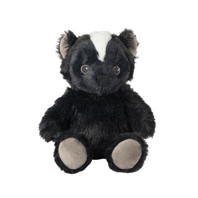 Warmies 15133 - MINIS Stinktier, Wärmestofftier mit herausnehmbarer Hirsekorn-Lavendelfüllung