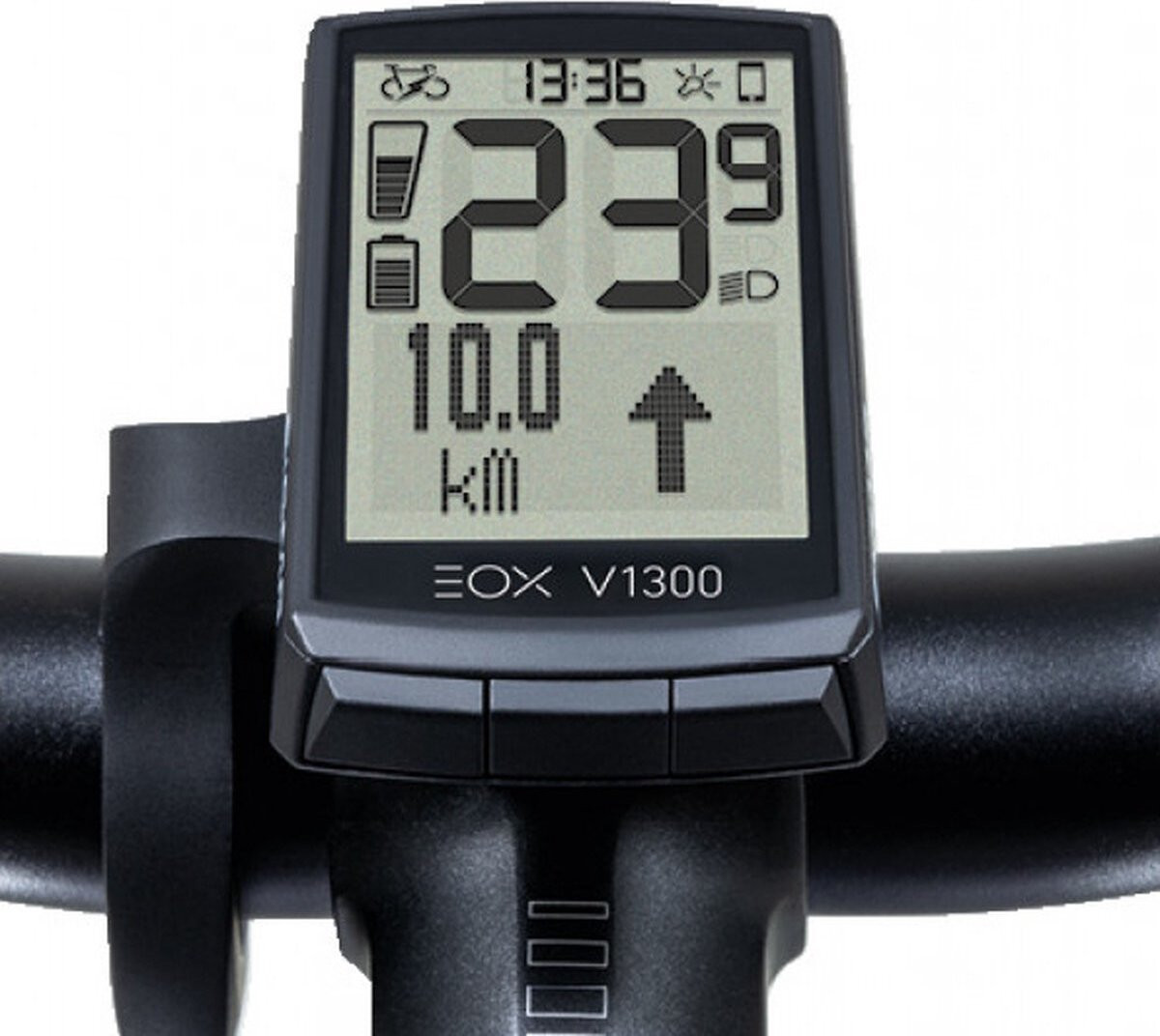 Sigma EOX View 1300 fietscomputer voor elektrische fiets