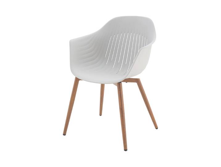 Oecoplan Esszimmerstuhl Venezia Weiss 58×57×82cm