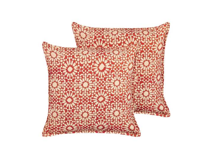 DEKOKISSEN 2er-Set Creme 45/45 cm Ceiba