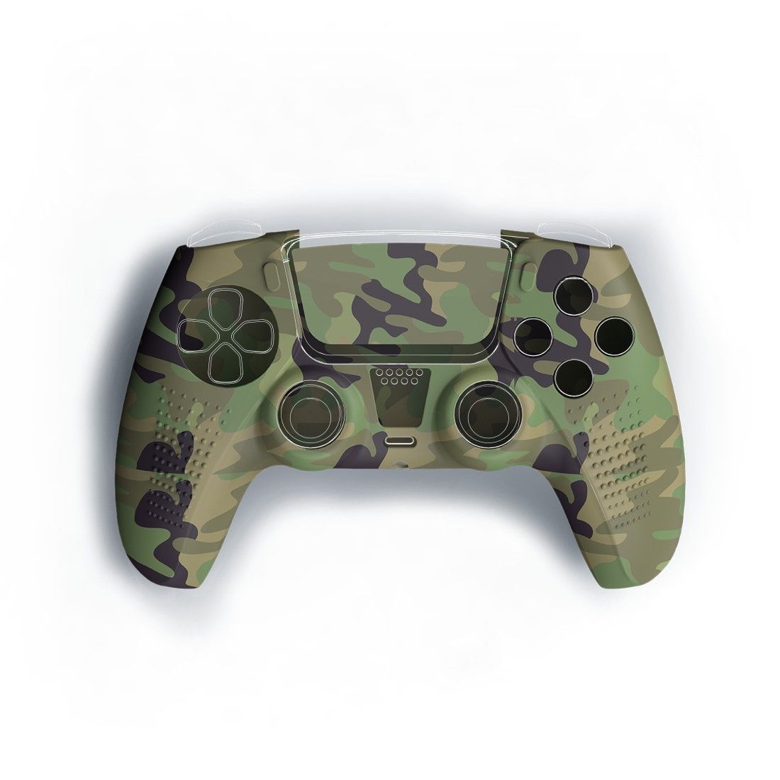 Urage PS5 DualSense 6in1-Zubehör-Set Gaming-Controllergehäuse PlayStation PS5 (Camouflage) 00115520