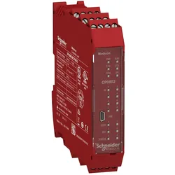 Schneider Electric XPSMCMCP0802 CPU des modularen Sicherheitscontrollers Modicon XPSMCM, V1, 8E, 2x2A, Schraubklemmen