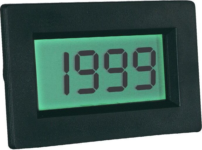 PeakTech LDP-140 LCD-voltmeter inbouwmodule met achtergrondverlichting