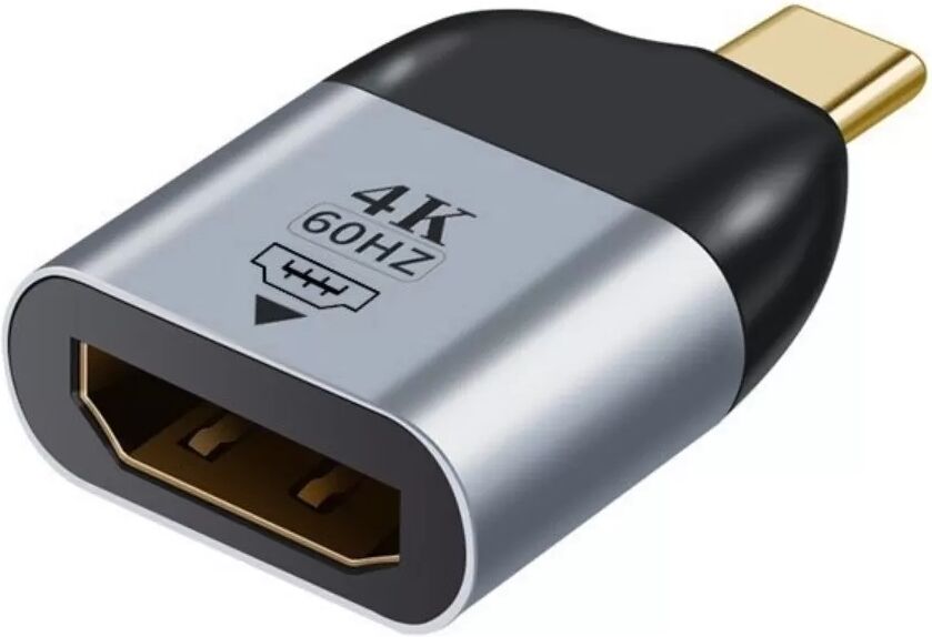 INF Adaptateur UHD Femelle vers USB-C Mâle 60Hz - Convertisseur Audio Vidéo Haute Vitesse
