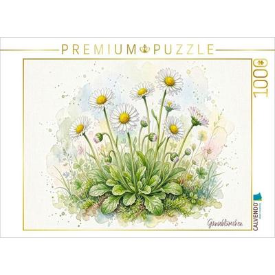 CALVENDO Puzzle Gänseblümchen | 1000 Teile Lege-Größe 64x48cm Foto-Puzzle für glückliche Stunden