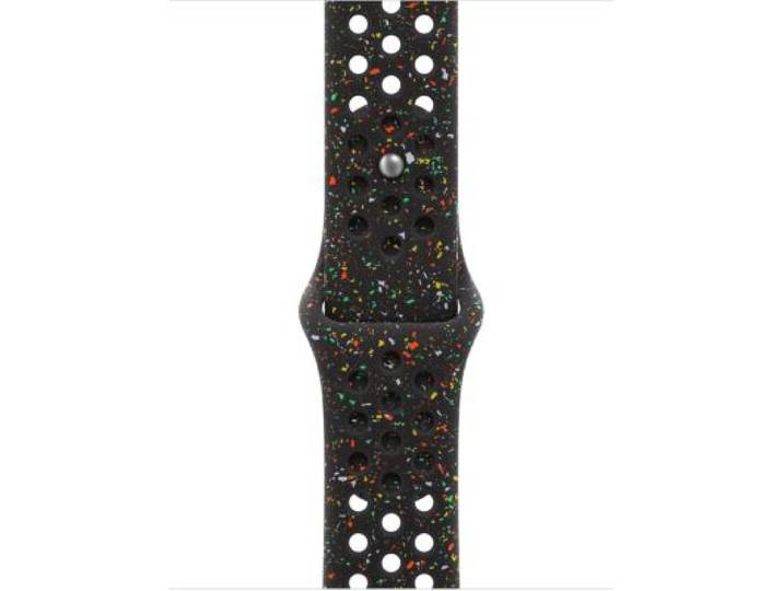 Apple - Bracelet 42 Mm - M/L Sport Nike Noir Nuit