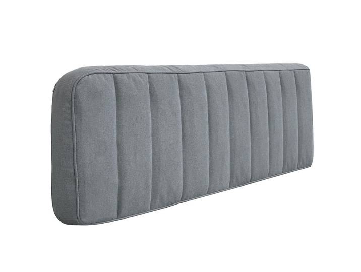 Vercart Kopfteil Kaschmir-Leinen-Mischgewebe 60*140cm, Grau, Mode, Rechteckig, 10x60x140 cm, Bett-Kopfteile