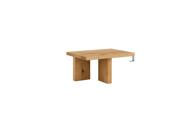 Nachttisch KARUP DESIGN Japan Bed side table, FSC-zertifiziertes Massivholz, made in Europe , braun (oiled oak, oiled oak), B:45cm H:23cm T:34cm, Tische, Nachttisch, Eiche, speziell für Japan Bed entworfen ? perfekt integriert & passend