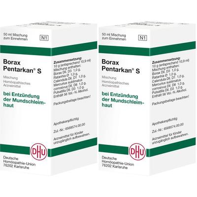 Borax Pentarkan S Mischung 2x 2x50 ml