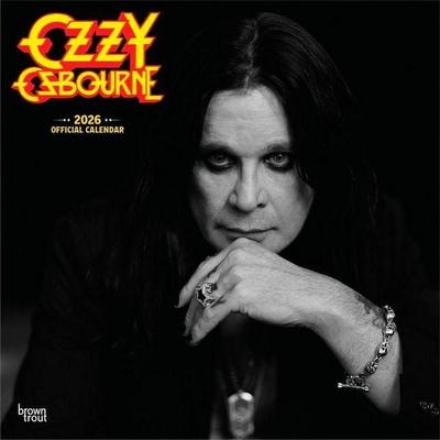 Ozzy Osbourne Official 2026 12 X 24 Inch (Hanging) Monthly Square Wall Calendar