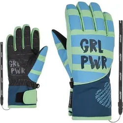 ZIENER Kinder Handschuhe LIWA AS(R) PR GIRLS glove junior, Größe 7 in Grau Grau