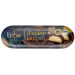 Lübecker Marzipan - Brot Vollmilch & feinster Honig 50g