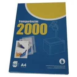 OEM Transparentfolien 2000 Inkjet Druck 50 Blatt mit abnehmbarem Streifen