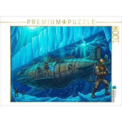 CALVENDO Puzzle Das Eisgefängnis | 1000 Teile Lege-Größe 64x48cm Foto-Puzzle für glückliche Stunden, von , Calvendo Puzzle