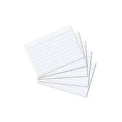 Herlitz 1150705 Karteikarte Weiß 100 Stück(e)