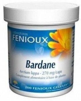 Fenioux Burdock 270 mg 200 capsules