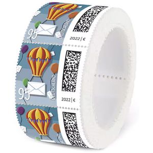 DeutschePost Briefmarken Set, 200 Stück à 95cent, Ballonpost, Standardbrief/Postkarte, nassklebend