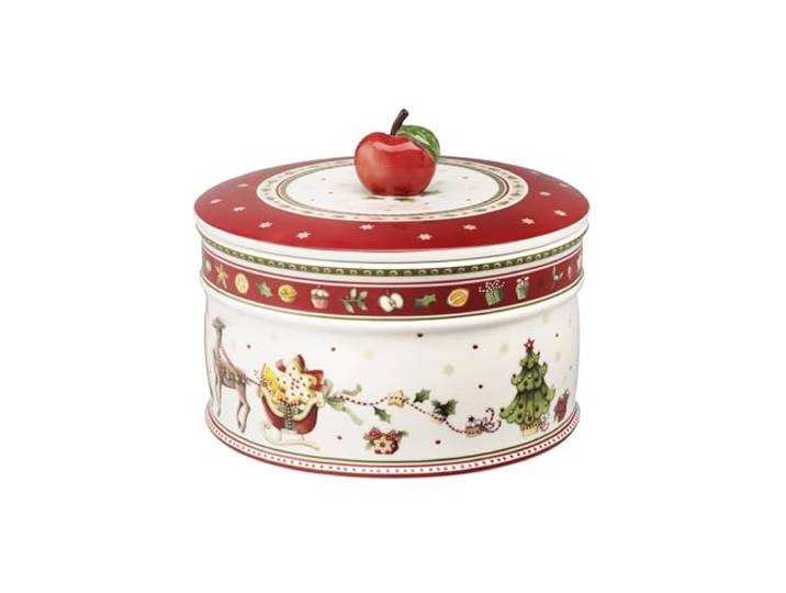 Villeroy & Boch – Winter Bakery Delight\, Grande Boîte De Conservation Pour Des Pâtisseries Et Des Biscuits\, Porcelaine Premium\, Multicolore