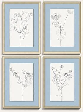 "Botanical Sketch Art - Print III, 24"" x 18"" - Ballard Designs"