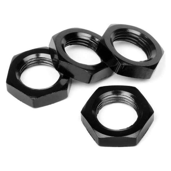 HB D8 17mm Wheel Nut (Black/4pcs) (67492)