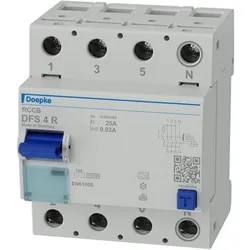 Doepke, Schutzschalter, FISchalter DFS 4 02540,03A R