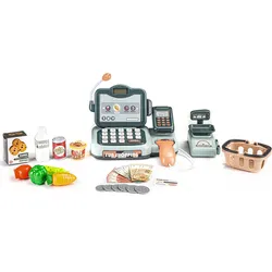 Qixi Toys Spielzeugkasse und Lebensmittel