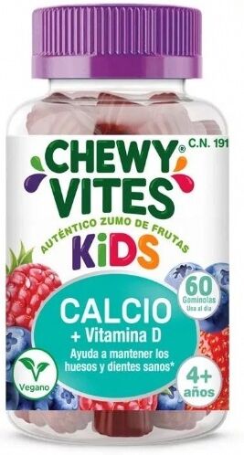 Chewy Vites Calcium+Vit D Kinder 60 Einheiten