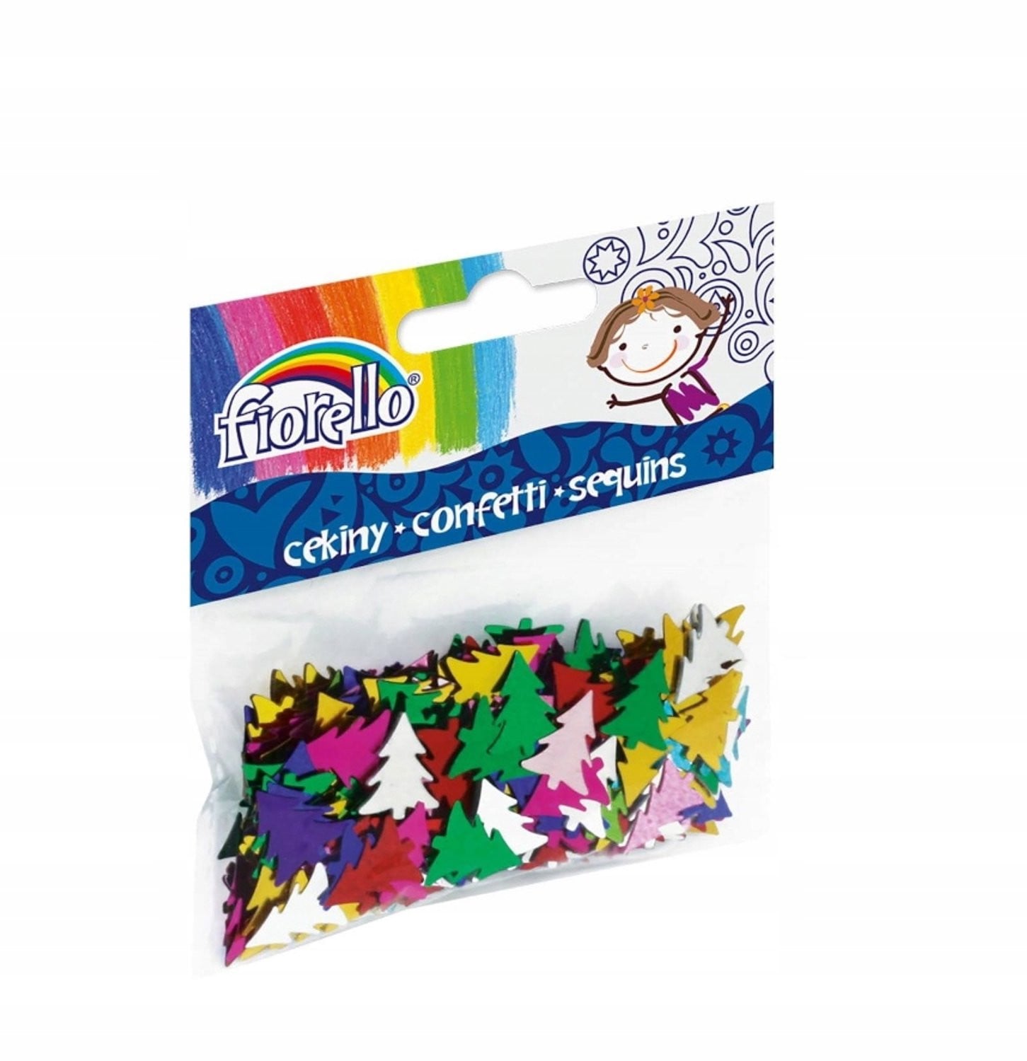 Kerstboom Confetti Decoratieve Kerstversiering