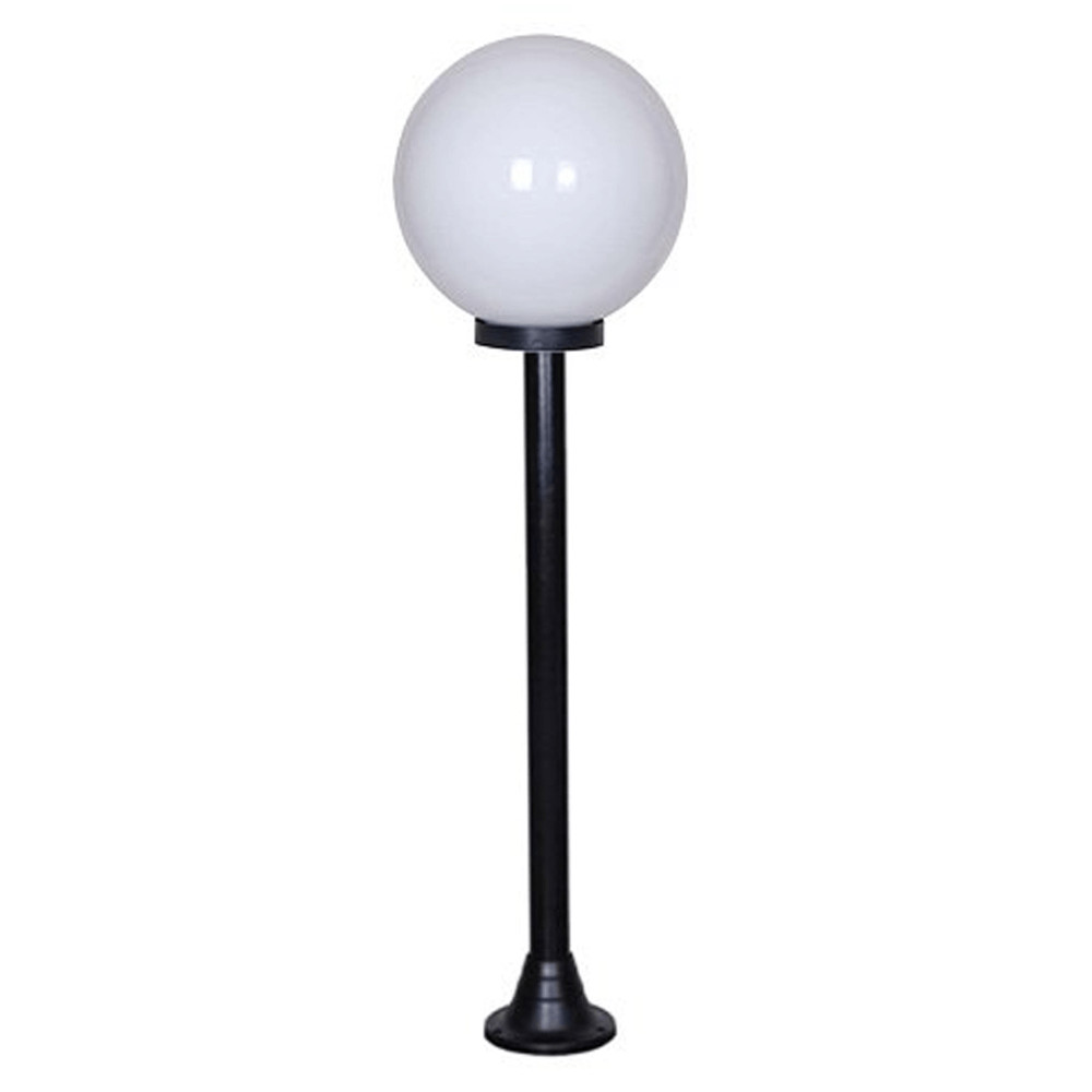 Lyora Bolstaande vloerlamp Bolano wit met opaal bol 181 cm
