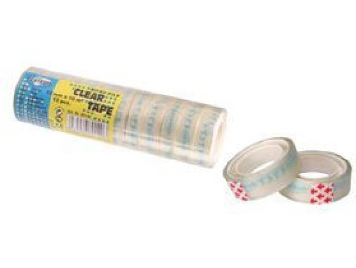 Centrum 80140 - Rol tape 12mm x 10m - Transparant