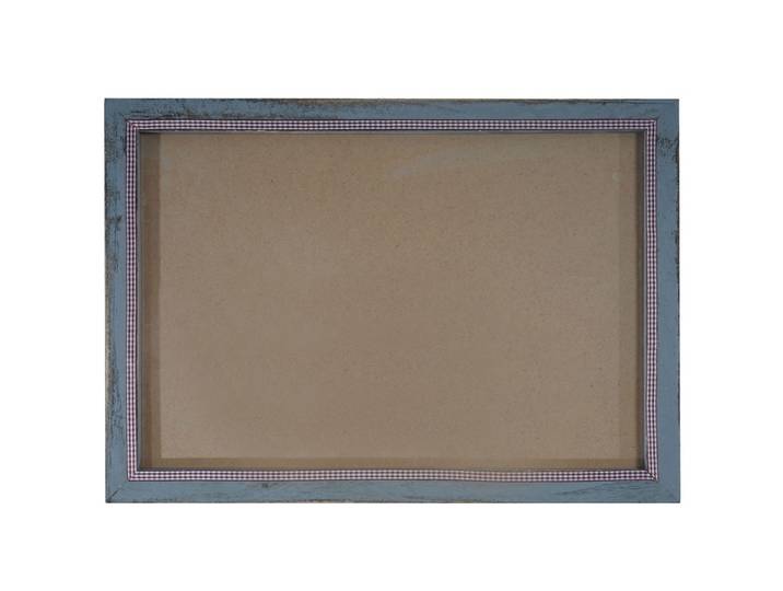 BILDERRAHMEN SHABBY-LOOK rechteckig Grau