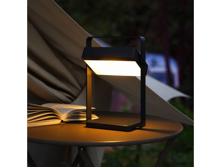 Lampe à poser portable Saulio Solar IP44 Black - Nordlux - Moderne - Aluminium - À ampoule unique