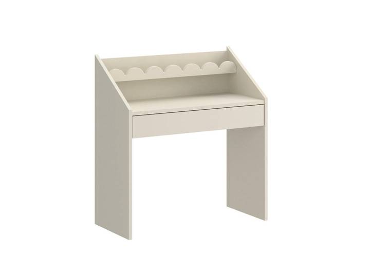 Petits-meubles Kinderschreibtisch Book Nook Beige, Holzwerkstoff, 1 Schubladen, 71x76x33 cm, Baby- und Kindermöbel, Kinderzimmer & Jugendzimmer, Jugendschreibtischstuhl & Kinderschreibtischstuhl