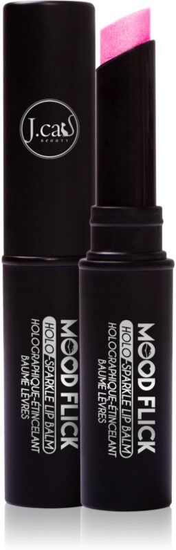 J.Cat Beauty Mood Flick moisturising lip balm with glitter shade 108 Deep Gratitude 2 g