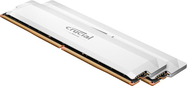 Crucial RAM Pro 32GB (2x16GB) Kit DDR5 6400MHz UDIMM weiß CP2K16G64C38U5W