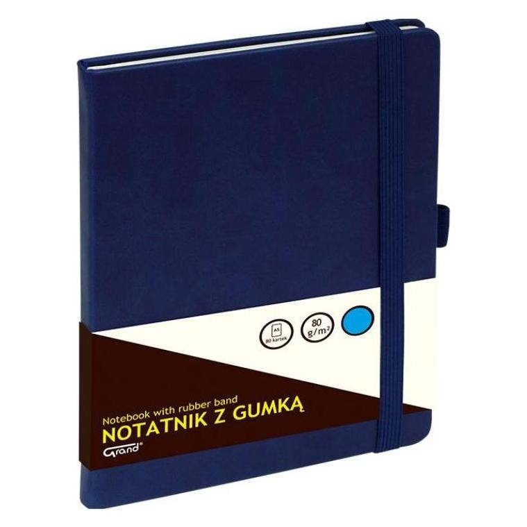 Trade Abzieher mit dunkelblauem Gummi A5 (A5, Harter Einband) (37177362)