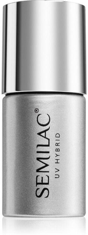 Semilac UV Hybrid Top Anti-Effusion Top Coat for Shine and Protection 7 ml