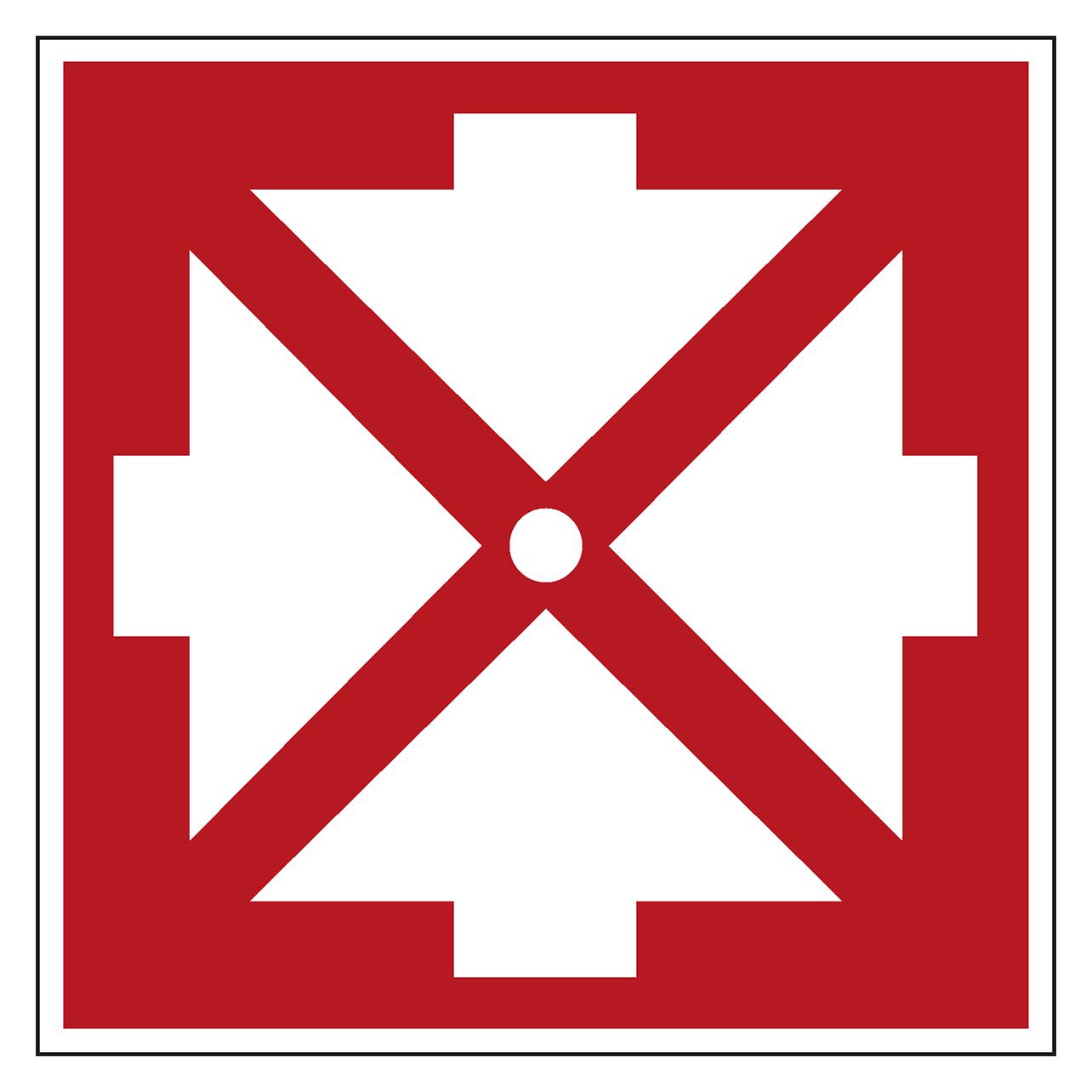 Brady PIC 413-600x600mm-B7527, Brandschutzkennzeichnung - Sammelstelle (227831)