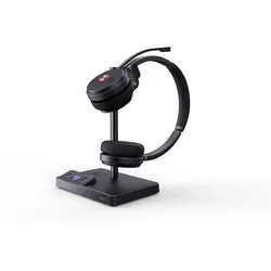 Yealink WH62 Dual - Headset - On-Ear - DECT - kabellos - Teams