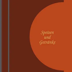 Adina Speisekarte Menümappe A4 braun / hellbraun