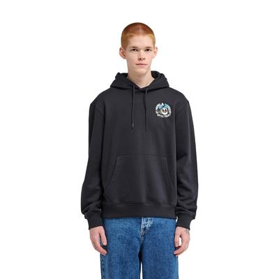 Hoodie ELEMENT "Timber Flow", Herren, Gr. XL, schwarz (flint schwarz), Obermaterial: 55% Baumwolle, 25% Baumwolle, 20% Polyester., Sweatshirts Hoodie