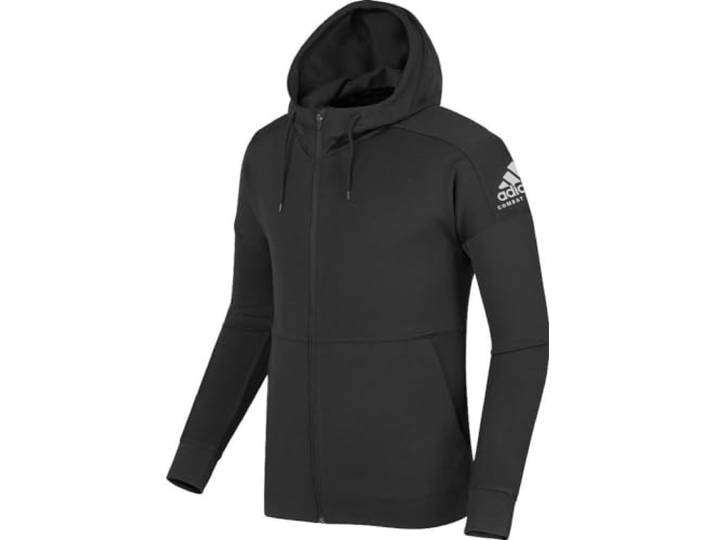 adidas Unisex Kinder Combat Sports Tracksuit Jacket, BlackWhite, XL EU