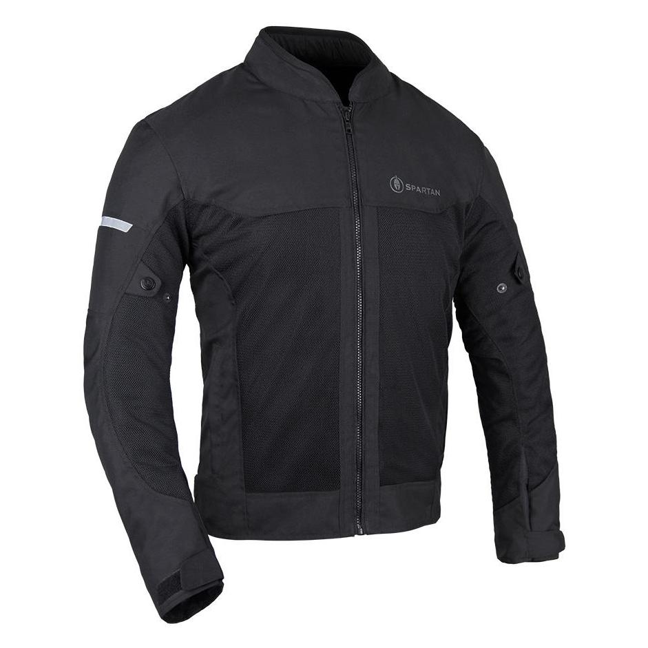 Oxford Spartan Air MS Jacket Stealth Black 2XL (Stealth Black - S) (Herren, XXL) (SM224101S)