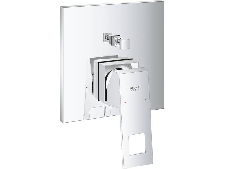 GROHE Eurocube inbouw douchekraan - Douchemengkraan - Douche/Bad omstelling - Chroom